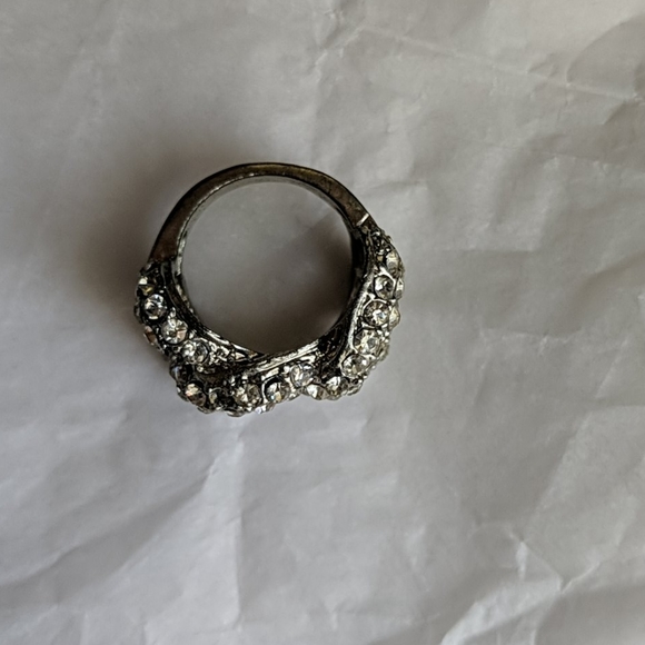 Charming Charlie Chunky Rhinestone Ring - Picture 2 of 5
